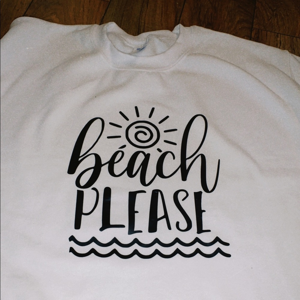 Beach Please sweater